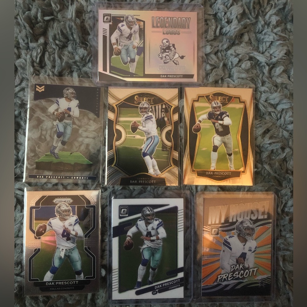 Dak Prescott football cards